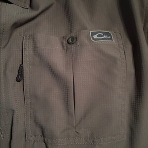 Men's Drake performance fishing  Short Sleeve Shirt